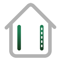 Spouw- en binnenmuurisolatie icoon