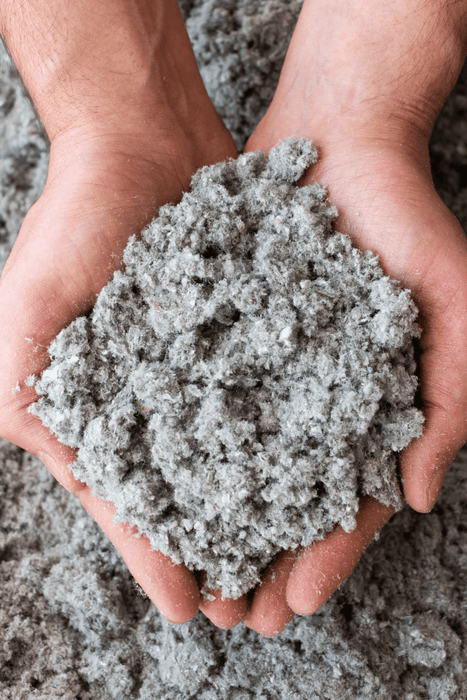Ingeblazen met cellulose